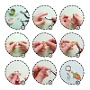 Handmade Bunny Lampwork Beads LAMP-P051-J01-4