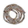 Natural Angelite Beads Strands G-RM2025-B36-3mm-3
