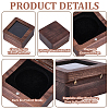 Wooden Badge Packing Magnetic Boxes CON-WH20006-017A-6