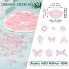 182Pcs 100G Transparent Acrylic Beads OACR-TA0003-66C-5