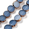 Imitation Jade Glass Beads Strands GLAA-H032-03-02-1