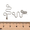 Non-Tarnish 316 Surgical Stainless Steel Clip on Nose Rings STAS-P336-09I-P-3