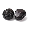 Natural Ice Obsidian Carved Beads G-A310-05-2