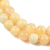 Natural Yellow Calcite Beads Strands G-C251-A01-12mm-4