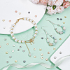 300Pcs 6 Style Brass Spacer Beads KK-PH0011-26-4