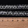 Transparent Glass Beads Strands GLAA-Q114-01A-A01-4
