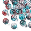 Transparent Crackle Acrylic Beads LS-CACR-N002-14-2
