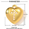 304 Stainless Steel Pendants STAS-OY003-34G-2
