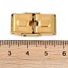 Ion Plating(IP) 201 Stainless Steel Watch Band Clasps STAS-C006-1-02G-3