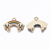 Alloy Enamel Chandelier Component Links ENAM-S127-006-RS-2