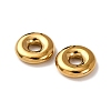 304 Stainless Steel European Beads STAS-D383-01B-G-2