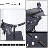 PU Leather with Alloy Waist Fencing Sheath AJEW-WH0419-04B-6