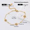 304 Stainless Steel Resin Link Bracelets EA0666-3-1