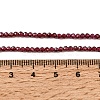 Imported Natural Garnet Beads Strands G-A129-2mm-05-3