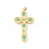 Rack Plating Brass Pendants KK-D087-17G-3