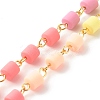 Handmade Polymer Clay Beaded Chains AJEW-J034-03-2