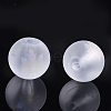 Autumn Theme Electroplate Transparent Glass Beads EGLA-S178-01-01I-2