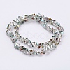Electroplate Glass Beads Strands EGLA-J145-6mm-HP04-2