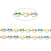 Enamel Butterfly Link Chains CHC-F015-01G-1