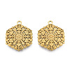 Ion Plating(IP) 201 Stainless Steel Pendants STAS-N098-206LG-3