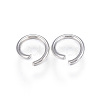 304 Stainless Steel Jump Rings X1-STAS-F110-03P-2