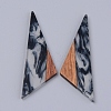 Resin & Walnut Wood Pendants RESI-R428-04-2