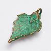 Tibetan Style Alloy Pendants PALLOY-F187-06ABG-2