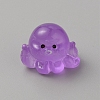 Luminous Resin Octopus Display Decoration RESI-WH0038-09G-3