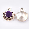 UV Plating Acrylic Pendants X-FIND-T046-46LG-2