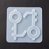 Key Shape DIY Pendant Silicone Molds DIY-F114-12-4