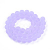 Transparent Glass Beads Strands GLAA-T032-T10mm-MD01-2