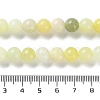 Natural New Jade Round Beads Strands G-O039-16-10mm-01-5