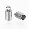 Tarnish Resistant 201 Stainless Steel Cord Ends X-STAS-H410-20P-I-2