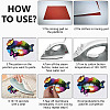 PVC Heat Transfer Film DIY-WH0452-008-4
