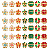 42Pcs 7 Styles Alloy Enamel European Beads ENAM-GO0001-17-1