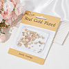 80Pcs 8 Styles Brass Spacer Beads KK-BBC0011-35-6