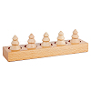 Wood Finger Ring Display Holder RDIS-WH0011-24-1