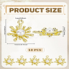 10Pcs Alloy Pendants FIND-LP0005-47-2