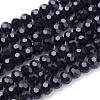 Glass Beads Strands EGLA-J042-6mm-08-1