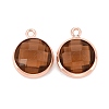 Glass Charms KK-C228-02RG-2