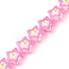 Transparent Glass Beads Strands LAMP-K037-07H-1