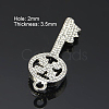 Alloy Rhinestone Pendants RB-C1556-M-3