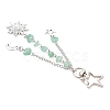 Gemstone Chip Keychains KEYC-JKC01416-5
