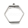 304 Stainless Steel Pendants STAS-S181-01P-B-1
