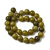 Natural Chinese Jade Beads Strands G-F363-12mm-5