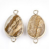 Natural Picture Jasper Links connectors X-G-S344-02I-2