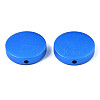 Painted Natural Wood Beads WOOD-S057-069B-4