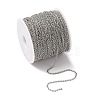 Tarnish Resistant 304 Stainless Steel Cable Chains CHS-R008-22-4
