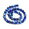 Handmade Silver Foil Glass Beads LAMP-A001-G04-10mm-4