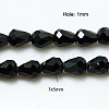 Crystal Glass Beads Strands GLAA-D034-7x5mm-14-1
